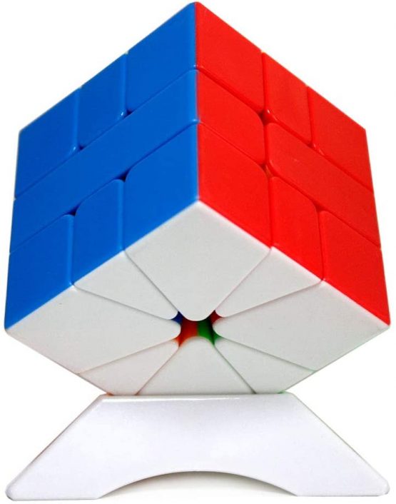 OJIN MoYu MOFANGJIAOSHI CUBING CLASSROOM MFJS Meilong Series Cube Bundle Megaminx & Skewb & Square-1 & Pyramid Bright Cube set with Gift Packing + Four Cube Tripods (Stickerless) - Image 3