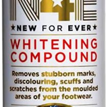 N4E Whitening Compound Polish Cleaner Whitener Restorer - Removes Scratches, Dirt, Discolouring & Marks for Shoes, Trainers, Sneakers & Footwear