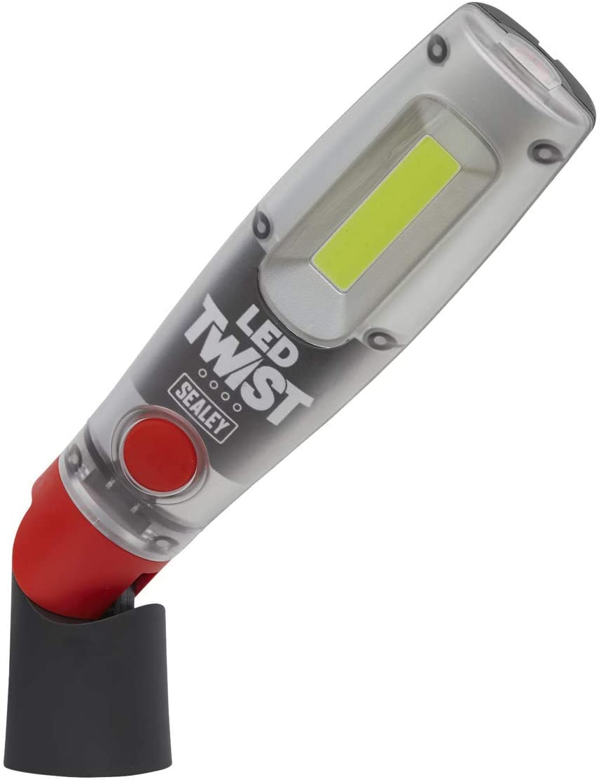 Sealey LED Twist Rechargeable Inspection Light 8W COB & 1W SMD - LED1001 - Image 3