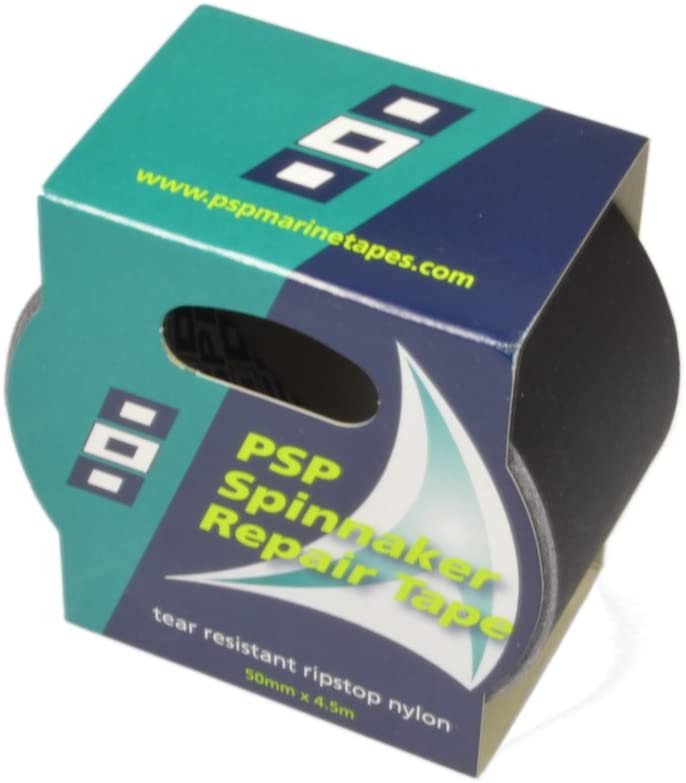 Ripstop Spinnaker Tape 50 mm x 4.5 m Black