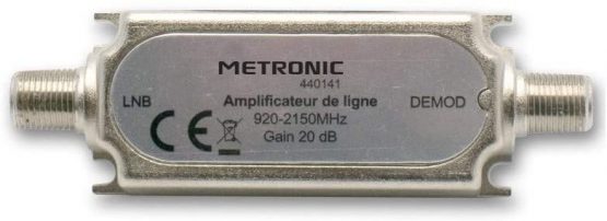 Metronic 440141 Line Amplifier, Grey