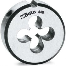 Beta 4400110 Round Die, Coarse Pitch, Chrome-steel, M10 x 38.1mm, 1-1/2" O/D