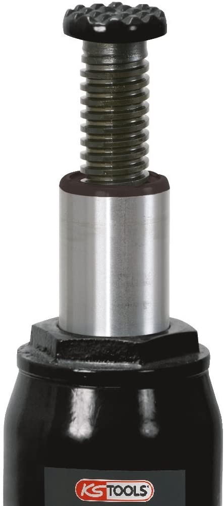 KS Tools 160.0351 Hydraulic Bottle Jack 3T, Black, 3-piece - Image 2