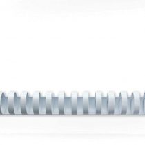 GBC CombBind Binding Combs, 25 mm, 225 Sheet Capacity, A4, 21 Ring, White, Pack of 50, 4028202