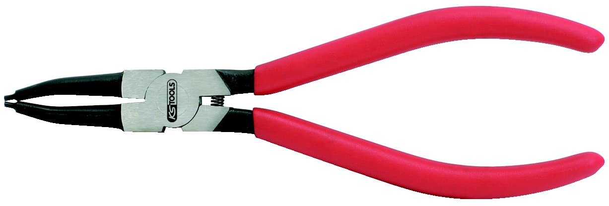 KS Tools Classic 130mm Interior Circlip Plier, Red/Black, 130 mm
