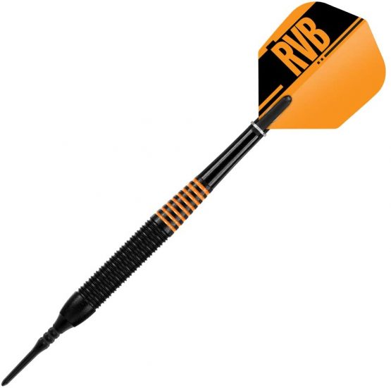 Target Darts Raymond van Barneveld RVB Black 19G Brass Soft Tip Darts Set - Image 4