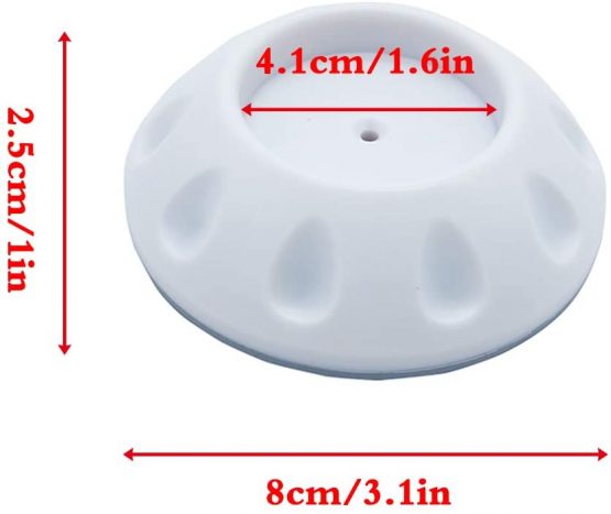Concisea 4 Pack Gate Wall Protector Safety Wall Guard Pads Pressure Wall Guard Protector Pads for Door, Stair, Baby Pets Safety - Image 2