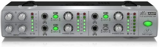 Behringer MINIAMP AMP800 Mini Amp 4 Channel Stereo Headphone Amplifier - Image 2