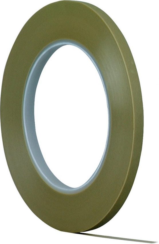 3M 218 Fine Line Tape, 19 mm x 55 m, Olive