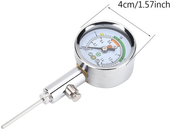Cikonielf Air Pressure Gauge Mini Gauge Ball Pressure Tool Portable Test Adjust The Pressure for Basketball Football Volleyball - Image 2