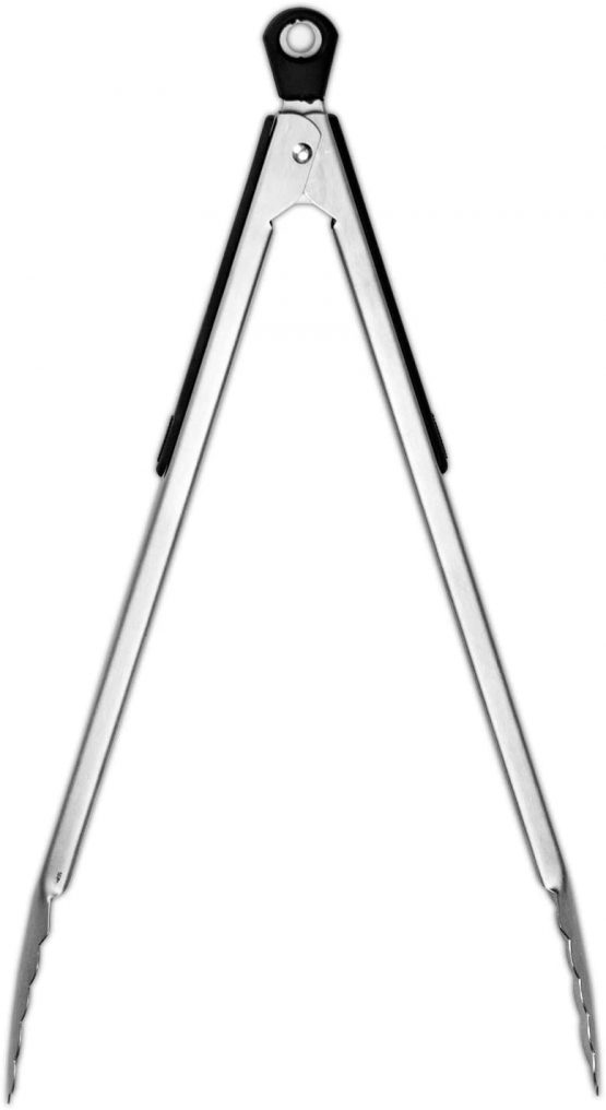 AOOSY 2PCS Barbecue Tongs,BBQ, Charcoal Tongs Pasta Tongs Long Kitchen Tongs Cooking Grill BBQ Long 14 Inch Locking 18/8 Premium Stainless Steel Locking Heat Resistant Salad Tongs for Camping Serving - Image 4