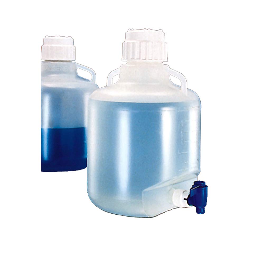 Nalgene LowDensity Polyethylene Carboys with Spigot, 25 Liters
