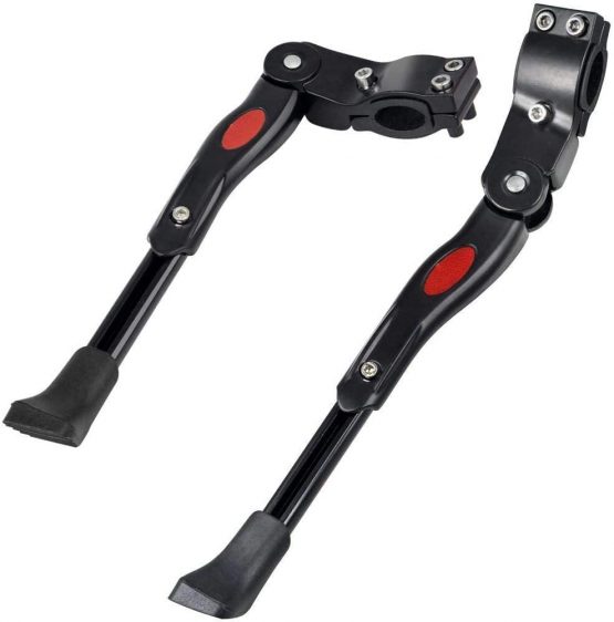 VOANZO Bicycle Kick Stand Adjustable Mountain Bike Replacement Kickstands Prop Stand Rubber Foot - Image 4