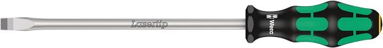 Wera Kraftform 334 Screwdriver - Flared Slotted Tip 10 Mm