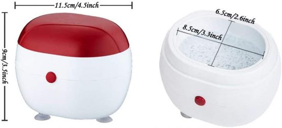 CAILI Ultrasonic Cleaning Machine, Mini Jewelry Jewellery Cleaner, Multi-Purpose Cleaner, Suitable for Jewelry, Glasses, Watches, Rings, Coins, Dentures, A Wide Range of Applications. - Image 2