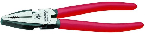 GEDORE Power combination pliers for cutting/holding/twisting, Non-slip grips, Length 200 mm, 8250-200 TL