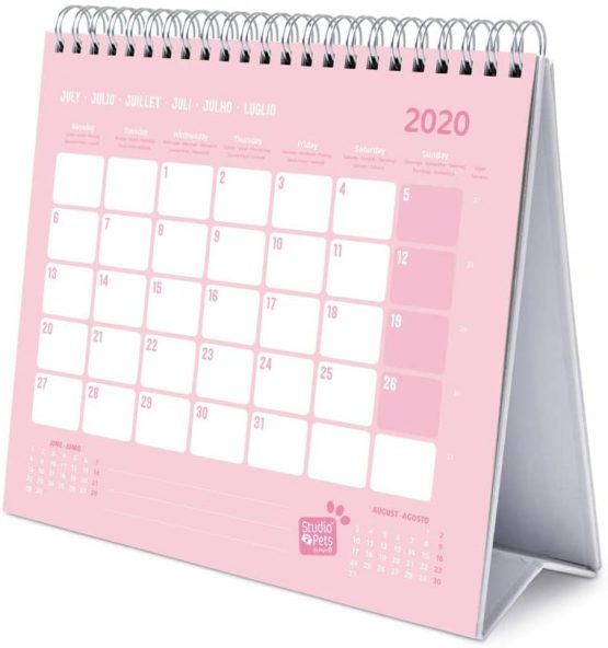 ERIK - Studio Pets Dogs 2020 Desk Calendar - 12 Months,CS20004 - Image 4