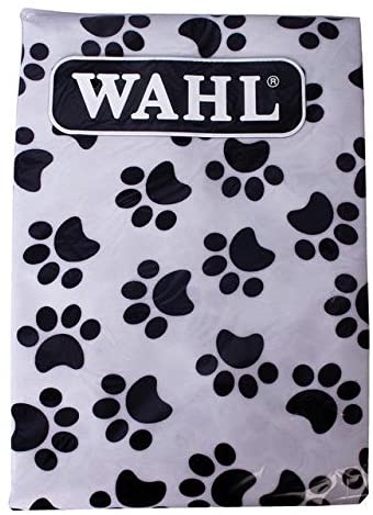 Wahl Paw Print Apron, Grooming Aprons with Pockets, Waterproof Bib for Pet Groomers Water-Resistant