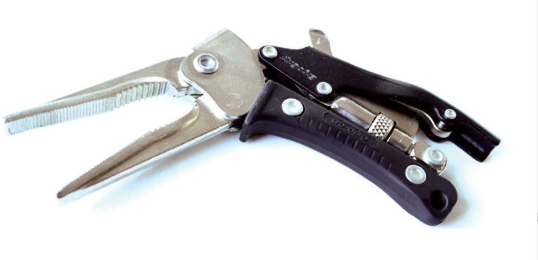 Grip-On 727 - 08 Adjustable Self-Locking Pliers, Black