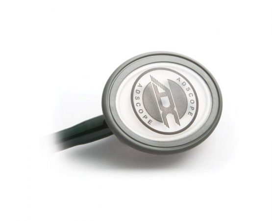 ADC Adscope® 600 Platinum Cardiology Stethoscope - Overall Length 27" - Black - Image 2