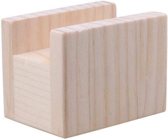 4PCS Bed Furniture Risers Heavy Duty Wood Risers for Sofa Table and Chair (10cmx5cmx4cm) - Image 2