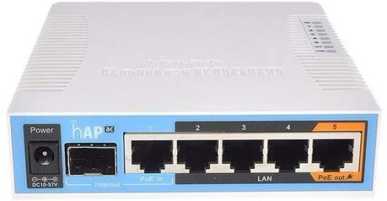 Mikrotik HAP ac lite 500Mbit/s Power over Ethernet (PoE) White - WLAN access points (30-70 °C, IEEE 802.11a, IEEE 802.11ac, IEEE 802.11b, IEEE 802.11g, IEEE 802.11n, White) - Image 2