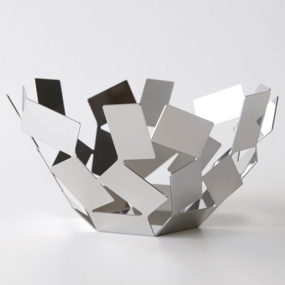 Alessi La Stanza Dello Scirocco Fruit Holder in 18/10 Stainless Steel Mirror Polished - Image 2