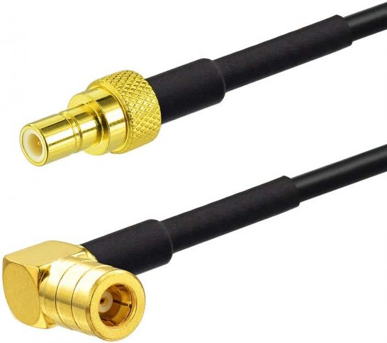 Eightwood SMB Extension Cable DAB Aerial Cable SMB Female to Male Right Angle Pigtail Cable RG174 8.2ft 2.5m DAB Antenna Cable for DAB Car Radio Blaupunkt Pioneer Clarion Kenwood Alpine JVC - Image 2