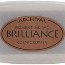 Tsukineko Brilliance Ink Pad, Cosmic Copper,BIP94