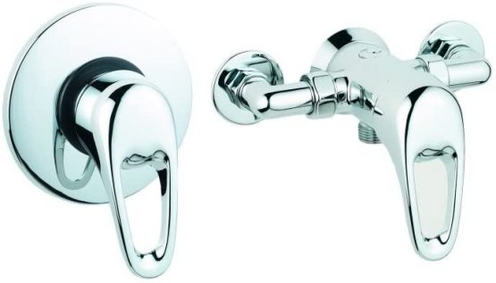 Deva LACVMANM03 Lace Manual Shower Valve with Chrome Finish