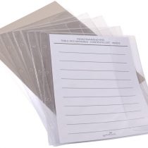 Goldbook Document Wallet Replacement Bags, 5 pockets, 22.7 x 33 cm, 83005