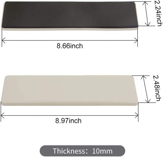 Ezprotekt 4 Pack 9" x 2.5" Rectangle Reusable Furniture Slider and Glider for Carpet Moving Heavy Furniture Quickly and Easily-Furniture Moving Pads Carpet Protector - Image 2