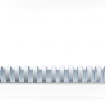 GBC CombBind Binding Combs, 16 mm, 145 Sheet Capacity, A4, 21 Ring, White, Pack of 100, 4028610