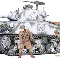 Tamiya 300035251 – 1:35 WWII US Sherman M4A3 Howitzer, 4.1 inches (9)