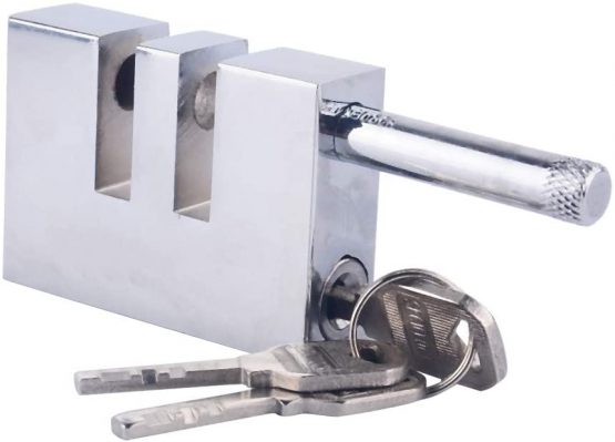 Clutch Pedal Lock, Stainless Steel 8 Holes Car Pedal Lock Clutch Lock Car Brake Lock Car Pedal Lock Anti-theft Device Car Lock Security Accessories - Image 4