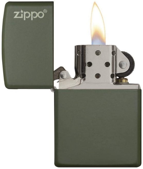Zippo Unisex's 221ZL, Green Matte - Image 3