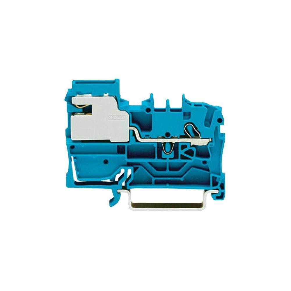 Wago 1 ladder N-Trennklemme 2.5 MM2 2002-7114, blue