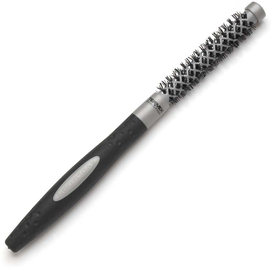 Termix Evolution Basic diameter 12 mm - Hairbrush for normal hair with ionized bristles for hair of medium thickness
