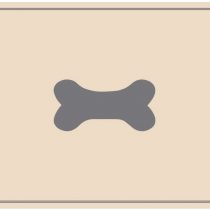 Banbury & Co Luxury Dog Feeding Mat, clear