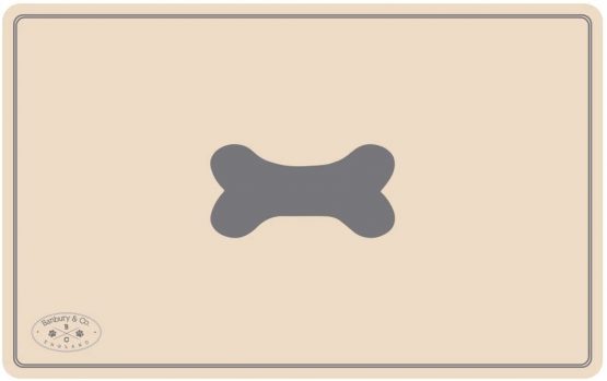 Banbury & Co Luxury Dog Feeding Mat, clear