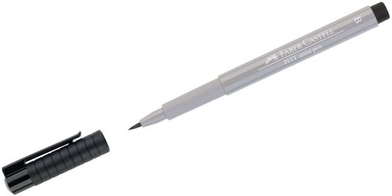 Faber-Castell PITT Artist Brush Pen, Brush Tipped, Warm Grey III (272)