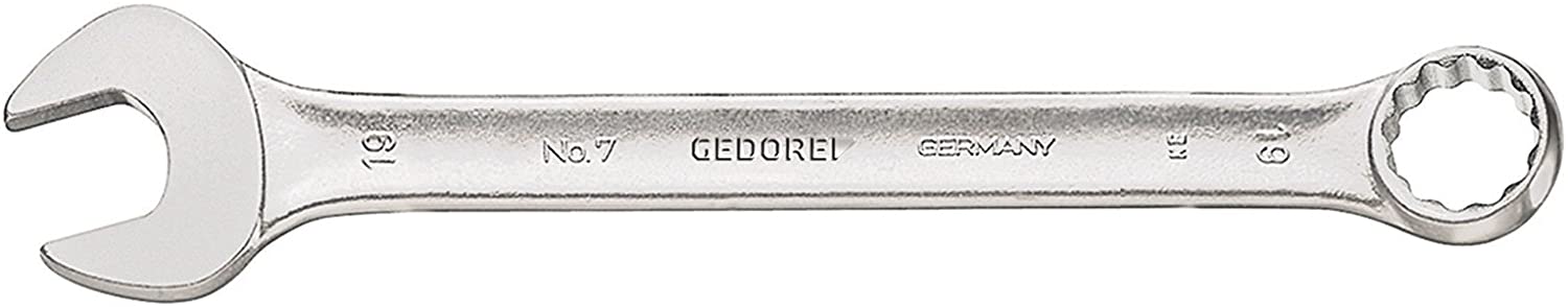 Gedore 7-7 7 mm D3113A Combination Spanner - Silver