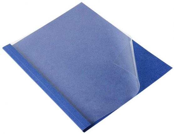 Thermal Binding Covers 2mm 15 Sheet Capacity A4 Blue Pack of 25 RAYSON