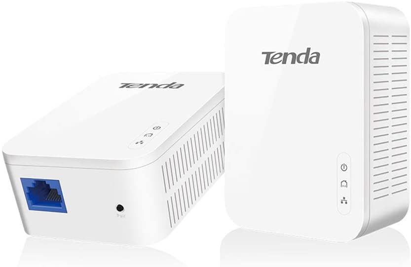 Tenda PH3 1000 Mbps Gigabit Powerline Adapter Kit, White