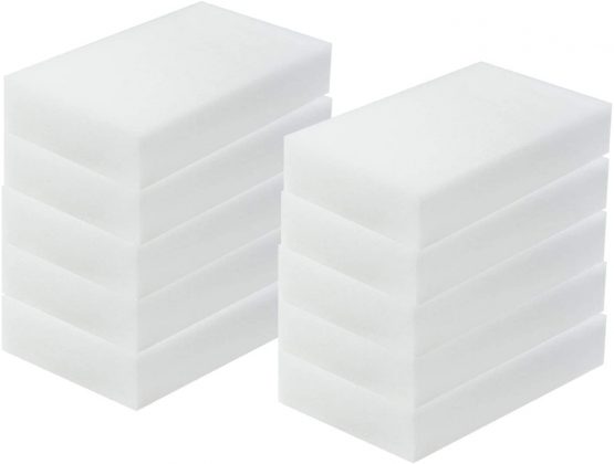 TRIXES 10X Magic Cleaning Sponge Remover Pad Eco White Cleaning Supplies Stain Eraser