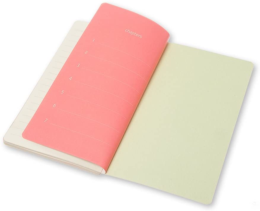 Moleskine Chapters Journal Mist Green Slim Large Ruled - Image 4