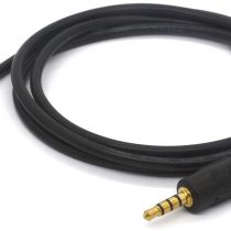 Angled Micro USB To 3.5mm Car AUX Cable, Gold Plated 3.5 Male to Micro USB Male Audio Converter Headphones Extension Cord