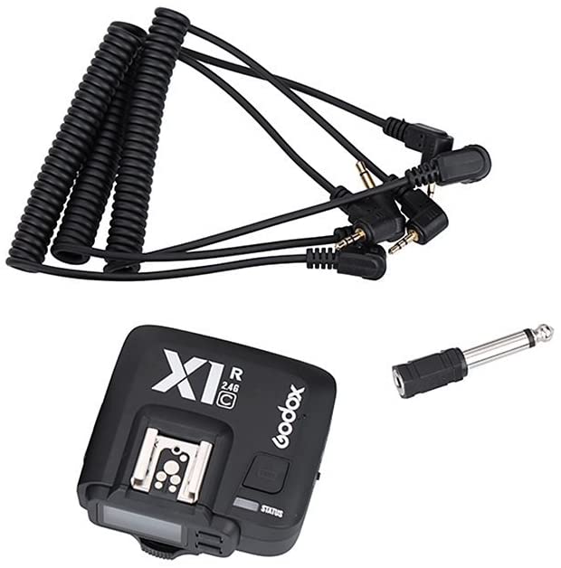 Godox X1R-C TTL 2.4G Wireless Canon Flash Receiver and MI shoe Wireless LCD Flash Transmitter Compatible for Canon EOS Series Cameras (X1R-C) - Image 4