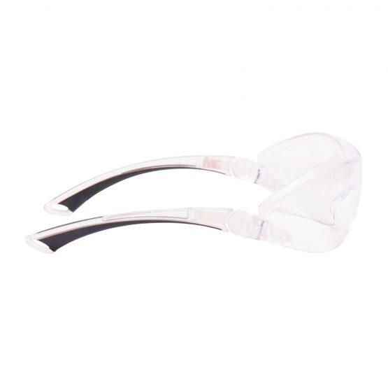 3M Safety Glasses, Anti-Scratch / Anti-Fog, Clear Lens, 2840 - Image 4
