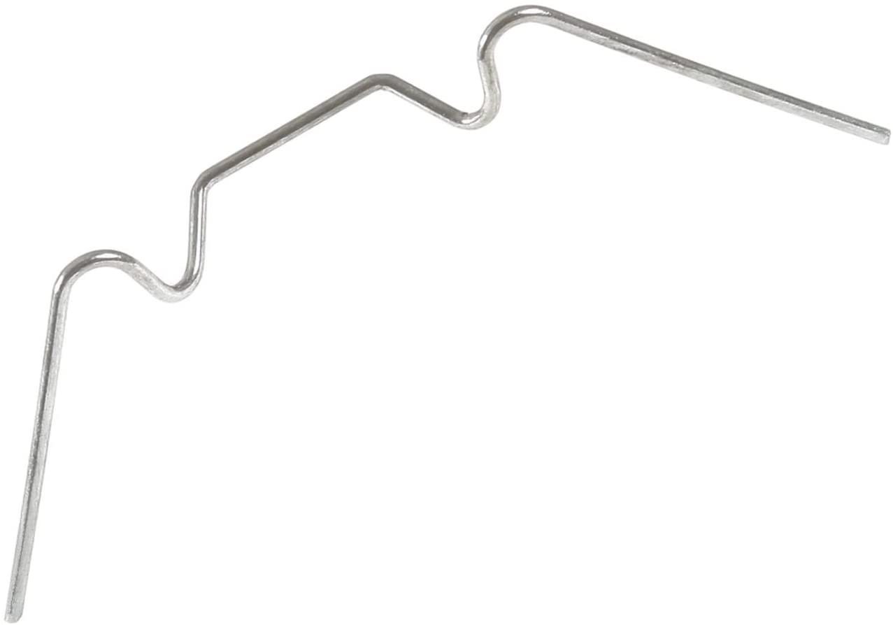 Zelsius Stainless Steel Greenhouse Clips Glass Clamps for Greenhouse (Pack of 50), Fixing Plates up to 6 mm